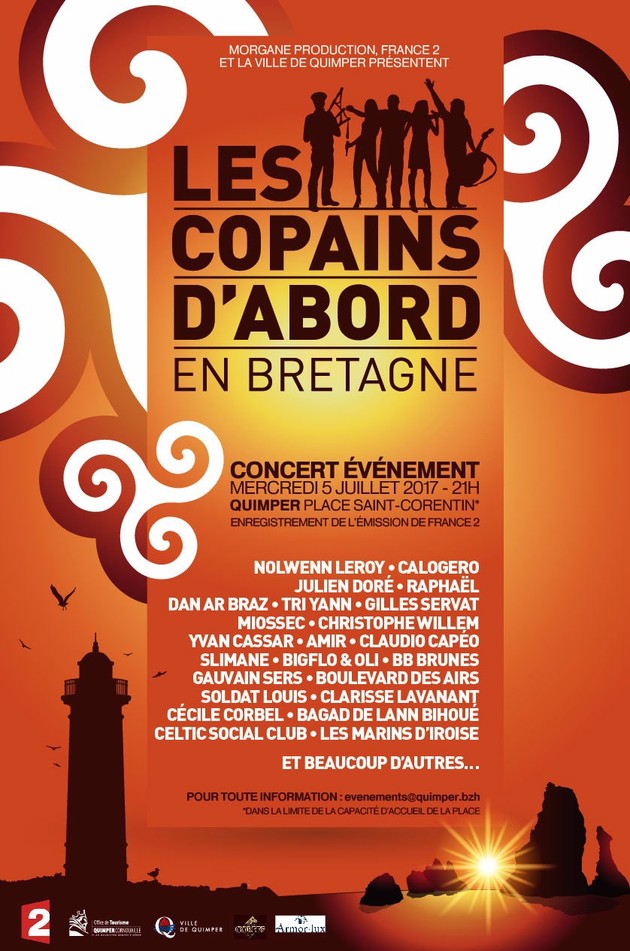 Les Copains d'Abord en Bretagne